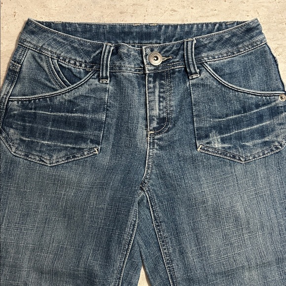JW Blue Denim Gouchos - Size 4 - Picture 4 of 5